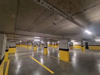 Camera installation in a car park