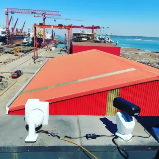 Hatsan Tersanesi: 3 km fiber omurga, 8 saha kabini, tesis geneli network
